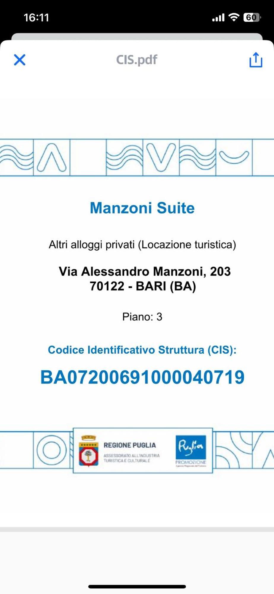Manzoni Suite Bari Ngoại thất bức ảnh
